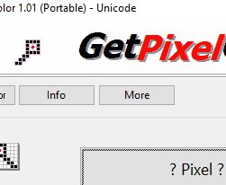 Ein Pixel Abfrage Tool Windows fr Desktops