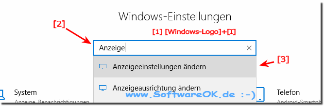 Bildschirmauflsung in Windows 10 RedStone!